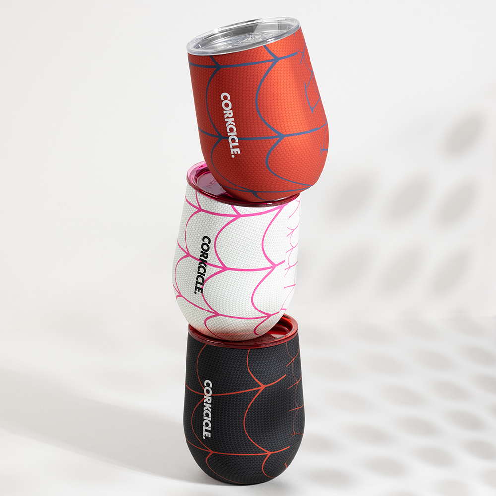 Spider-Man Stemless Set (3) - Bright Sip Z8