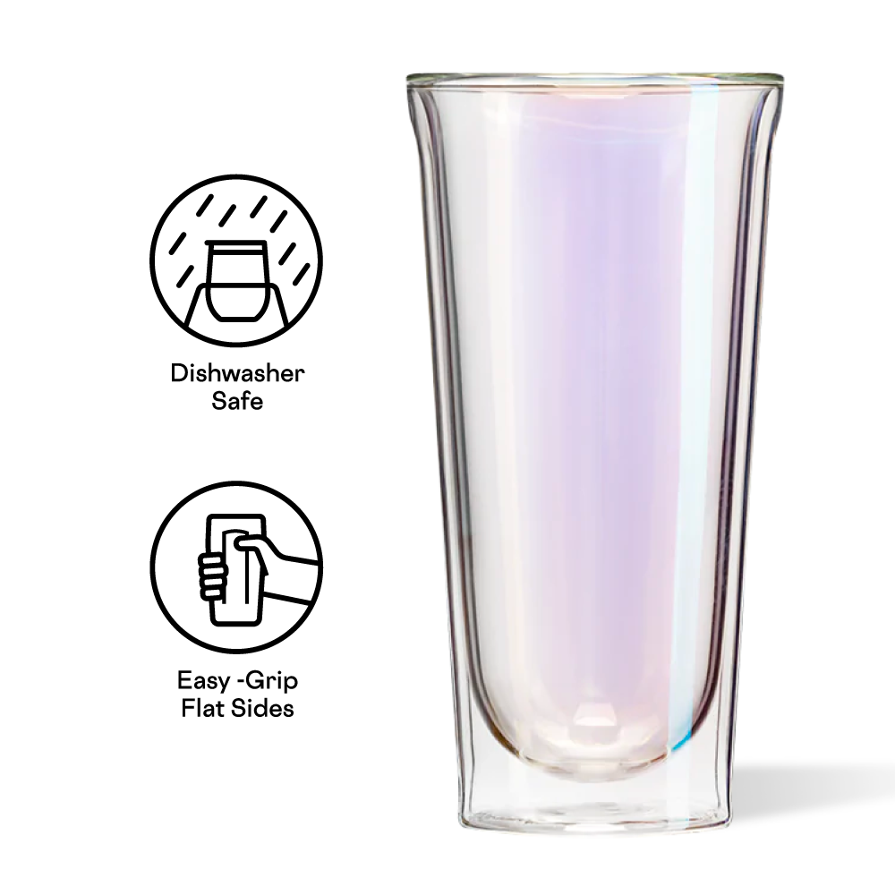 Prism Pint Glass Set (2) - Portable Glassware F1