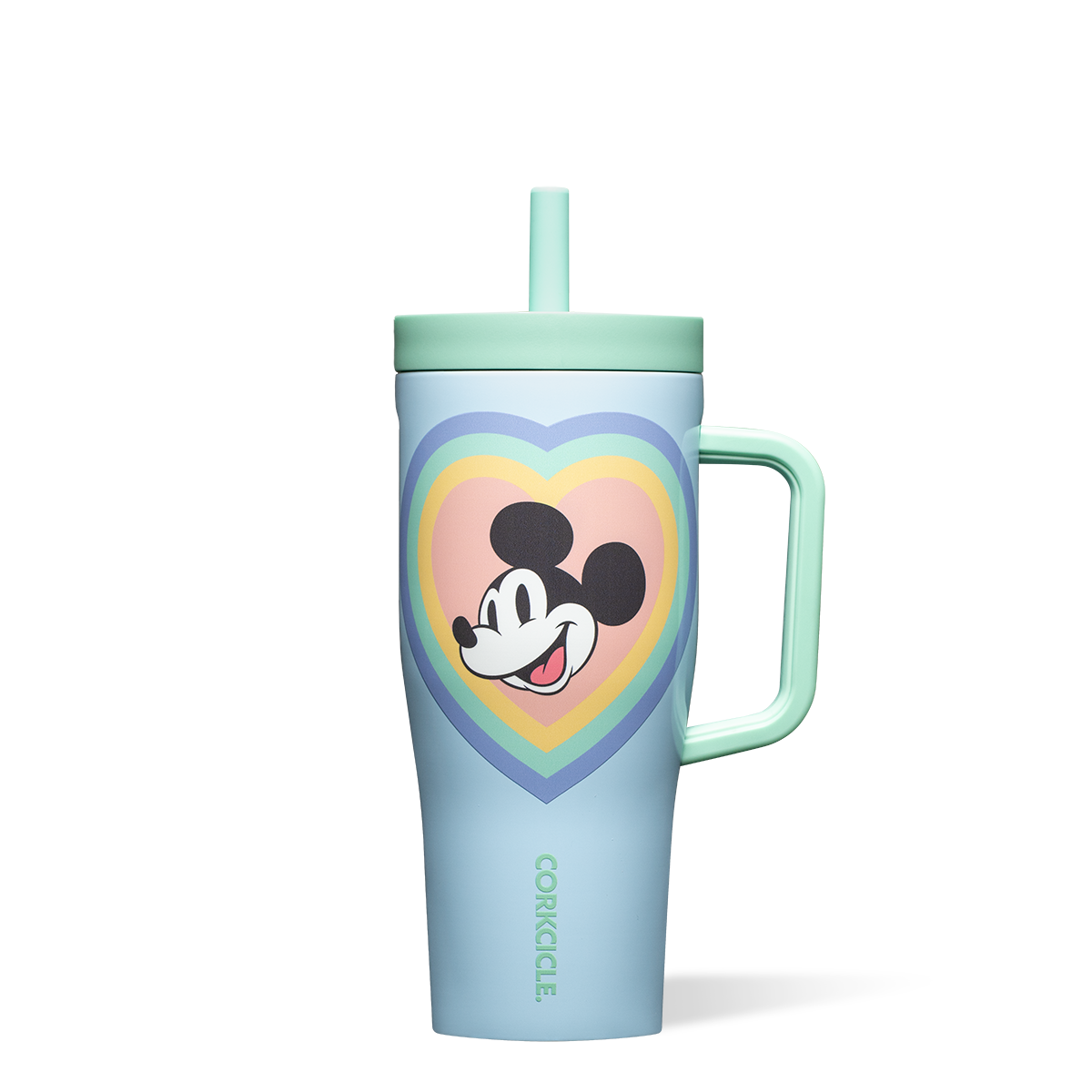 Mickey & Minnie Mouse Retro Rainbow Leakproof Cruiser - Morning Refill L8