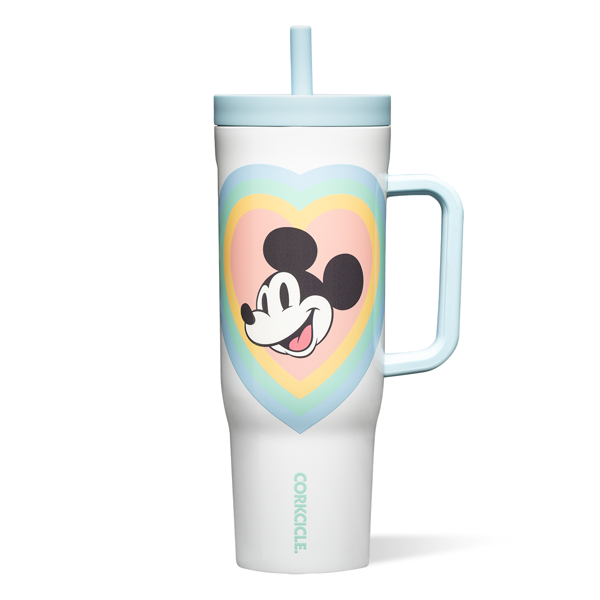 Mickey & Minnie Mouse Retro Rainbow Leakproof Cruiser - Morning Refill L8