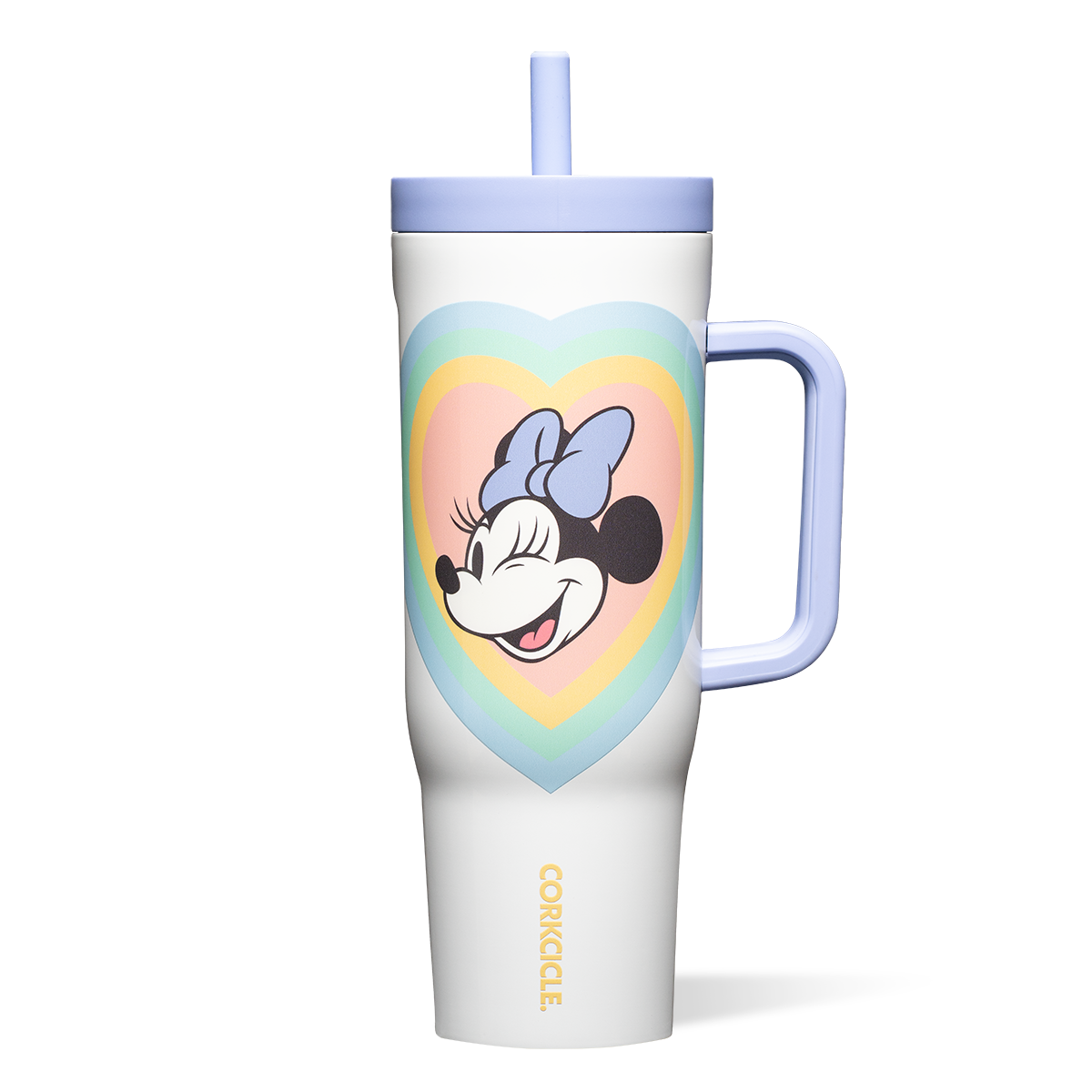 Mickey & Minnie Mouse Retro Rainbow Leakproof Cruiser - Morning Refill L8