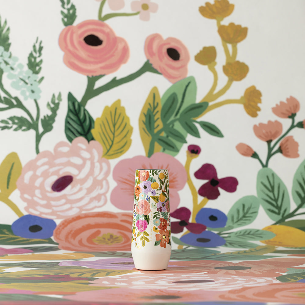 Rifle Paper Co. Stemless Flute - Durable Choice R9