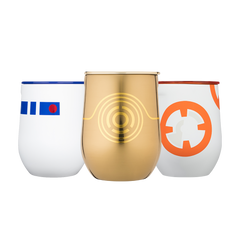 Star Wars TM Droids Stemless Set (3) - Smooth Beverage T9