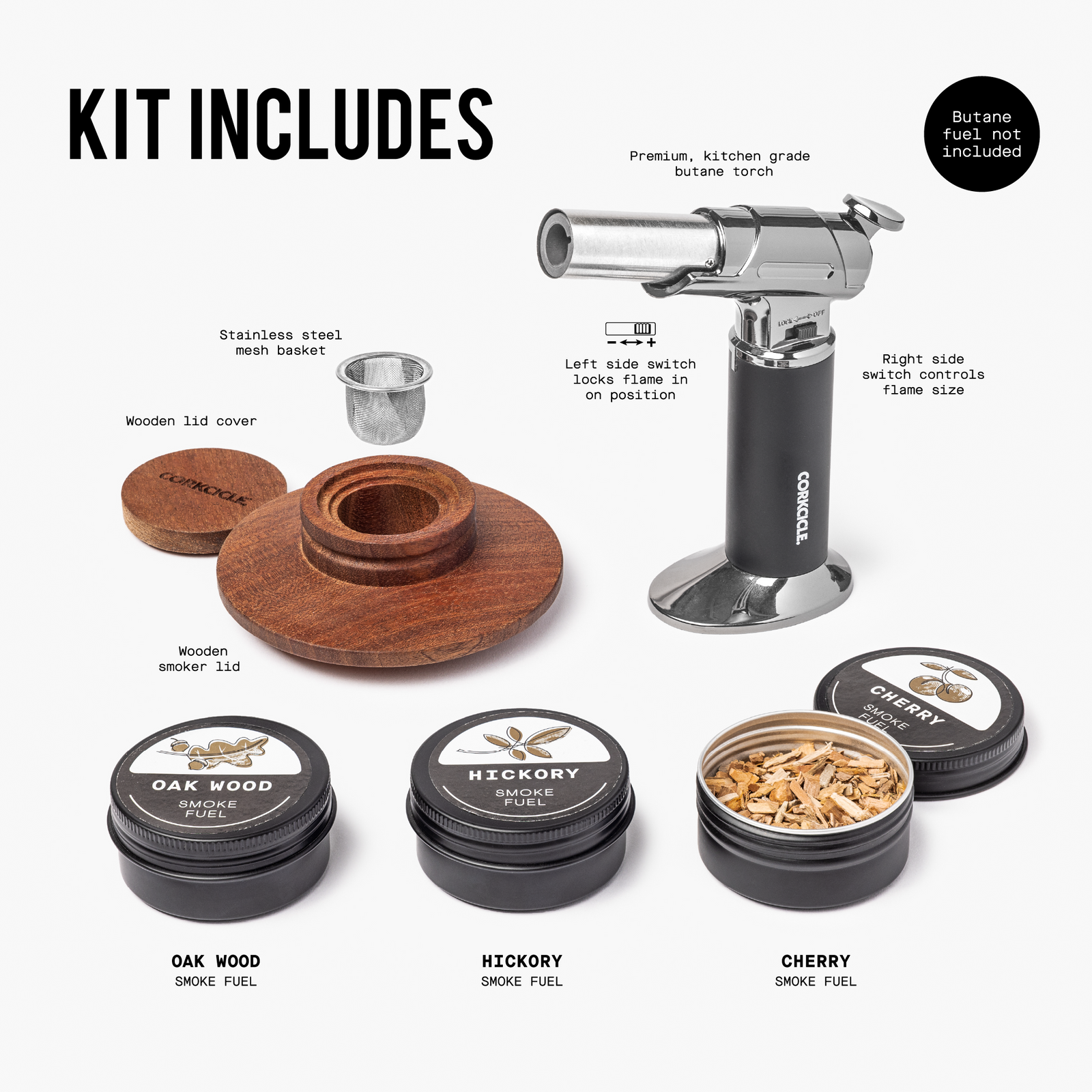 Whiskey Smoking Kit - Premium Select W2