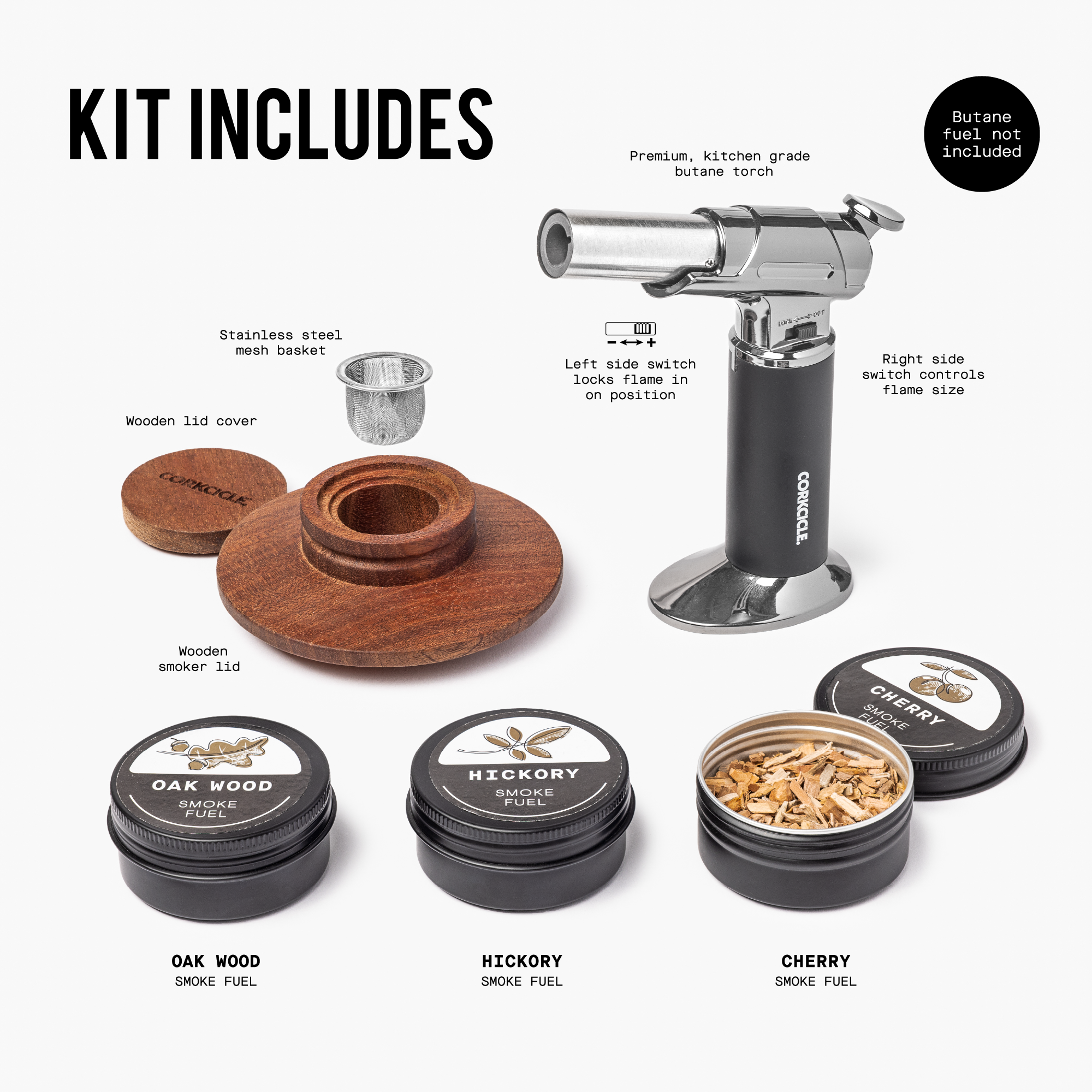 Whiskey Smoking Kit - Premium Select W2