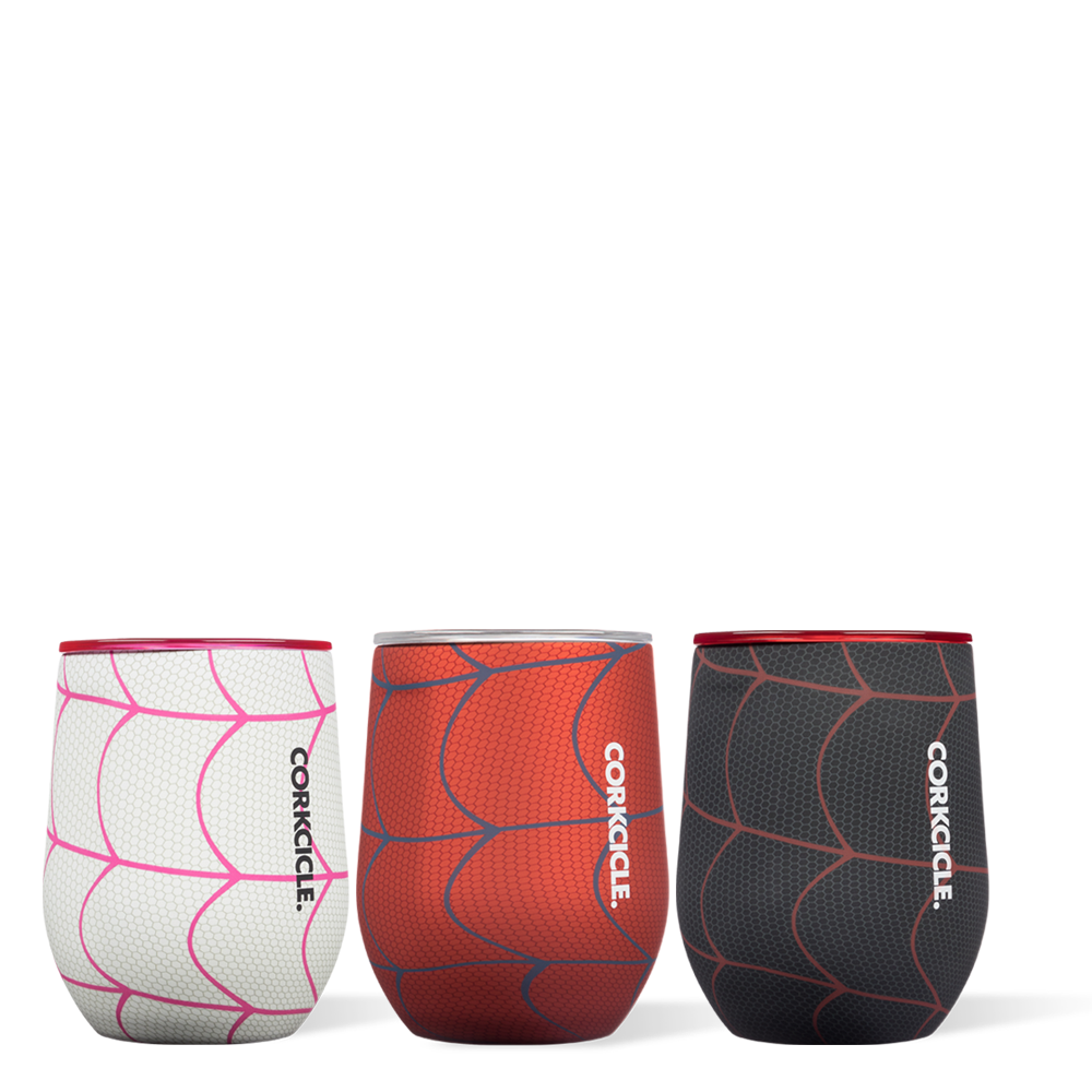 Spider-Man Stemless Set (3) - Bright Sip Z8