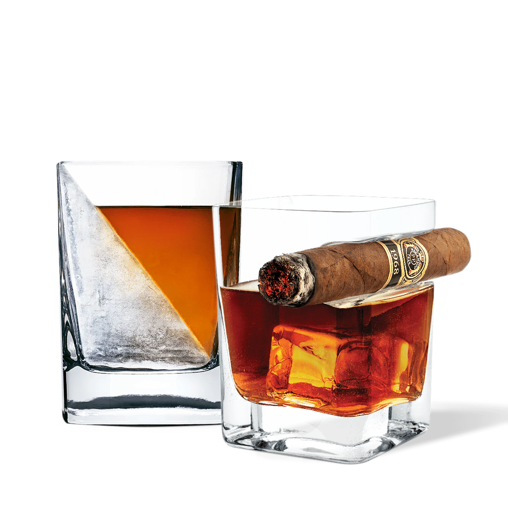 Whiskey Wedge + Cigar Glass Bundle - Clean Whiskey N0 - Default Title